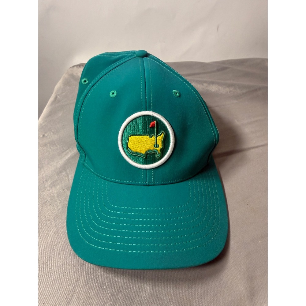 Masters Tournament American Needle Golf Hat Green Snapback Tech Performance Cap